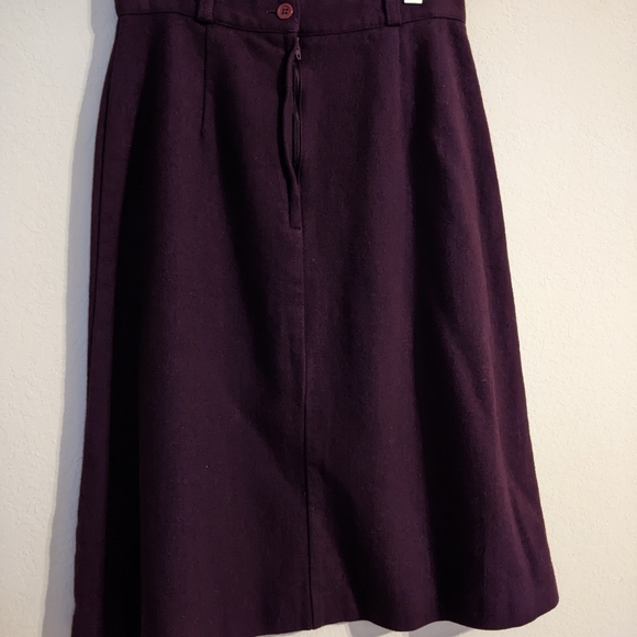 Vintage Purple Skirt - Picture 2 of 2